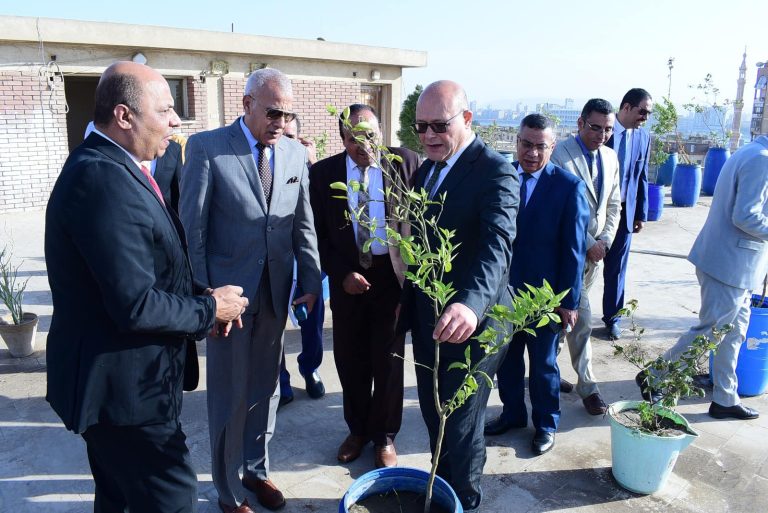 جامعة سوهاج تنجح في تطبيق مبادرة زراعة الأسطح.. وتبدأ بتنفيذ المرحلة الثالثة