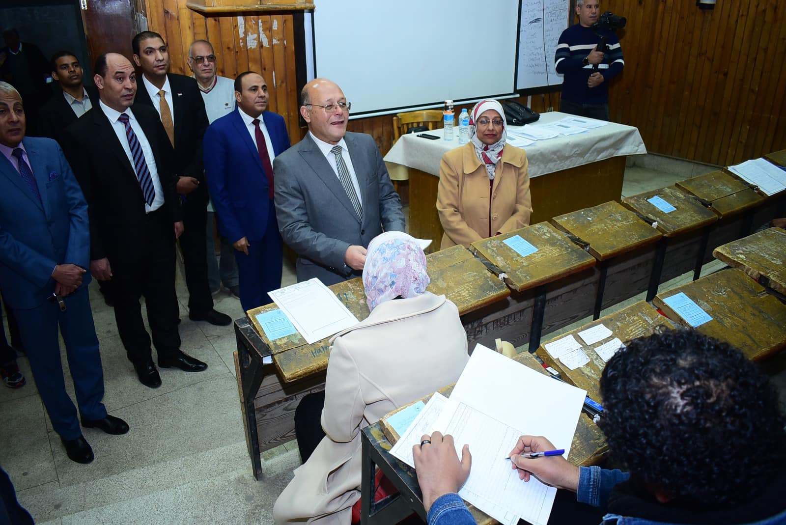 بالصور …..ختام فاعليات مارثون امتحانات فصل خريف عام 2024/2025