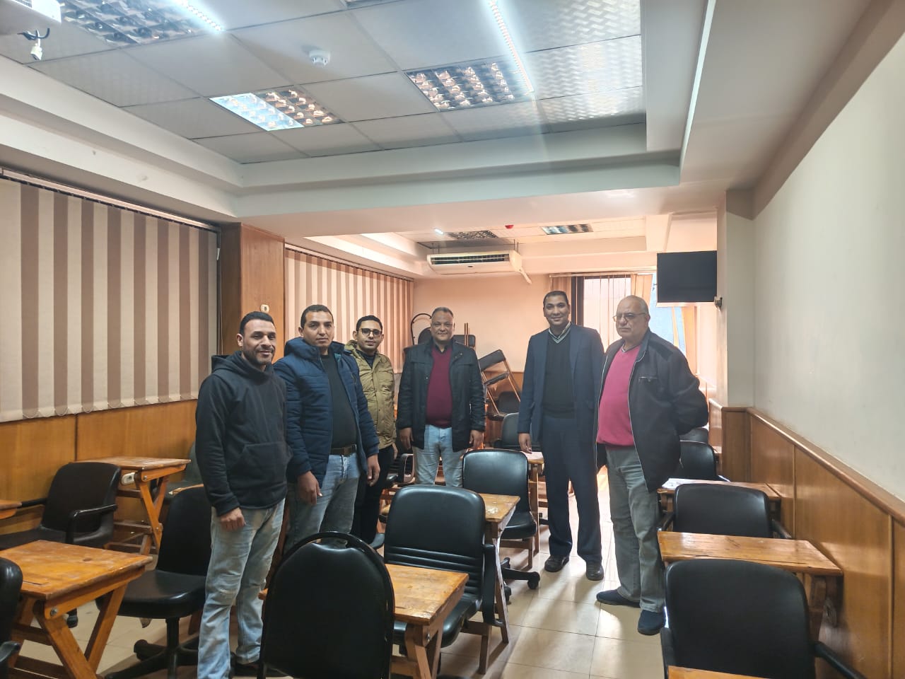 إستعدادات كلية الدراسات العليا و البحوث البيئية جامعة سوهاج لامتحانات فصل خريف 2026