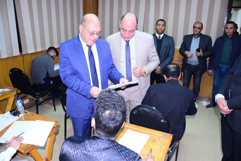 ختام فاعليات مارثون إمتحانات كلية الدراسات العليا و البحوث البيئية جامعة سوهاج