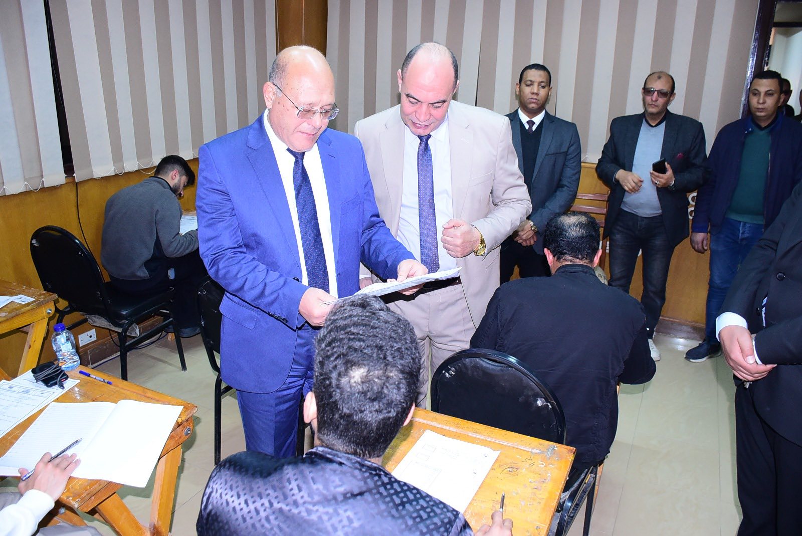 ختام فاعليات مارثون إمتحانات كلية الدراسات العليا و البحوث البيئية جامعة سوهاج